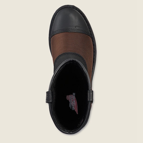 Safety Kängor Herr Mörkbruna - Red Wing Maxbond - 12-Inch Waterproof Toe Pull-On - 7698425-CJ
